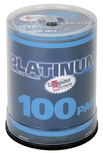 100x Lege DVD+R 4,7 Gb 16x speed (Spindel)